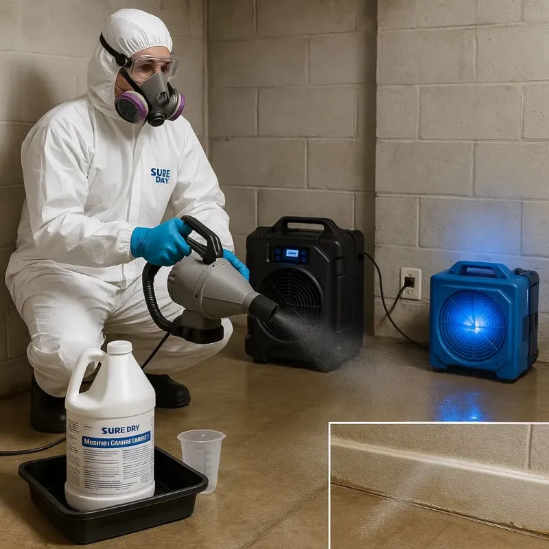 Sanitization and Odor Removal process in Moundsville, WV