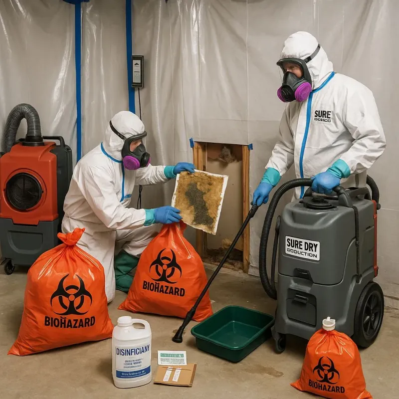 Contaminated Water Handling Protocols process in Moundsville, WV